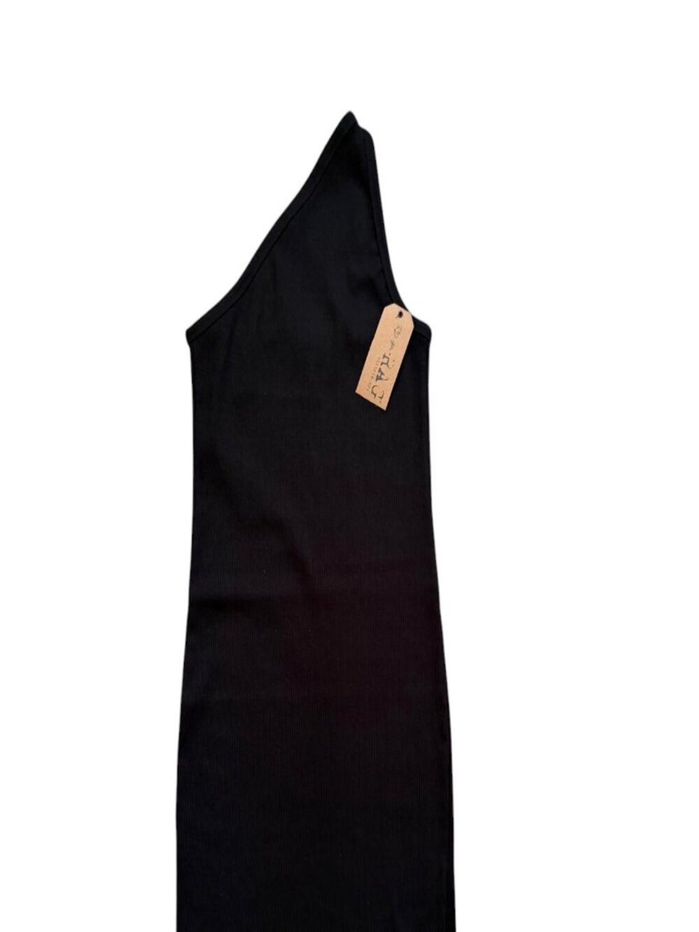 RD Style Black Ribbed Bodycon Tank Dress Size S NWOT.